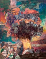Burning Olive Tree